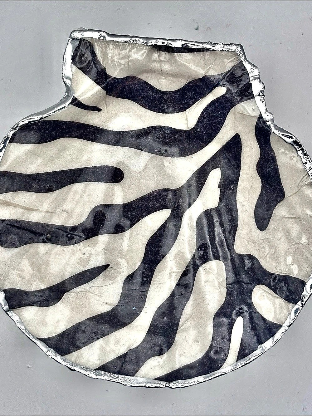 Black & White Animal Print Decorative Dish - Picture 4 of 4